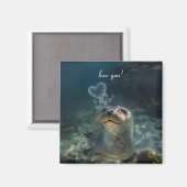 シー吹ルハート マグネット (正面/裏面)