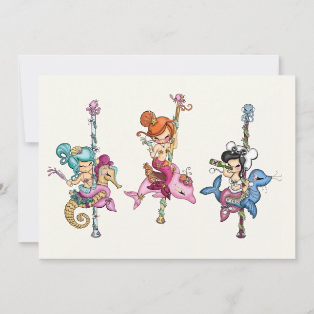 シー回転木馬カード (正面)