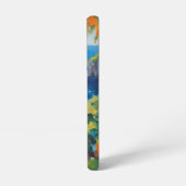 シー地中海のフローラコースト絵を描ーズ SAMSUNG GALAXYケース (左側面)