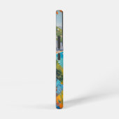 シー地中海のフローラコースト絵を描ーズ SAMSUNG GALAXYケース (右側面)