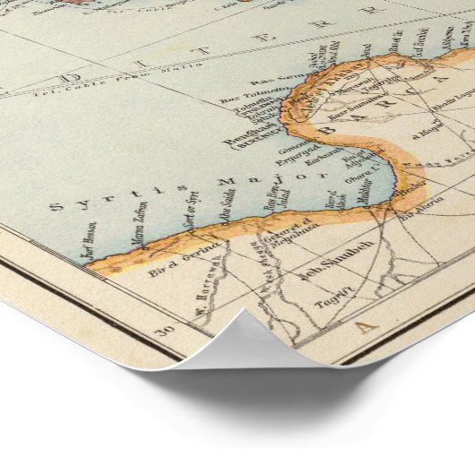 シー地中海のE ポスター (角)