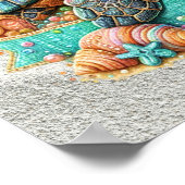 シー大切タートルテーマ ポスター (角)