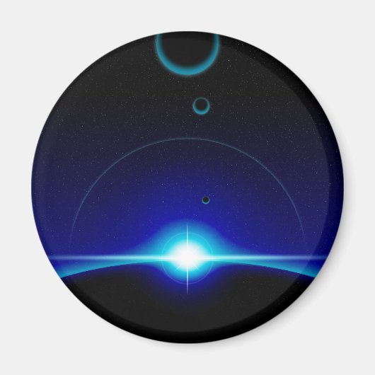 シー太陽のン マグネット (正面)