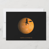 シー幽霊のよく出るン – ハローウィンパーティ招待状 招待状 (裏面)