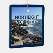 シー感動的・ブルー・チェのバイブル・バース・ウェーブズ セラミックオーナメント (右)