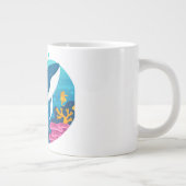 シー柄マグカップ ジャンボコーヒーマグカップ (右)