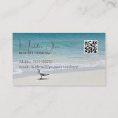 シー海ビーチトラベルスタイリッシュ 名刺 (裏面)