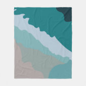 シー海ビーチ フリースブランケット (正面)