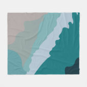 シー海ビーチ フリースブランケット (正面(横))