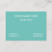 シー海ビーチ 名刺 (裏面)