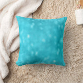 シー海ブルーマリンアクアターコイズティファニーガラス クッション (ブランケット)