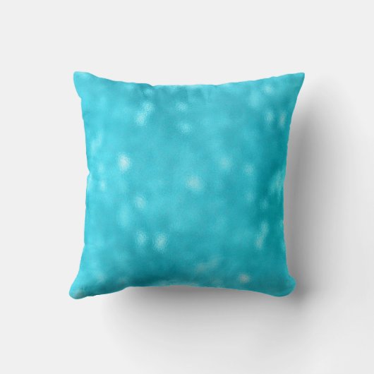 シー海ブルーマリンアクアターコイズティファニーガラス クッション (裏面)