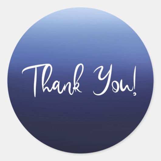 シー海ブルーモダンミニマルビーチブライダルシャワー ラウンドシール (正面)