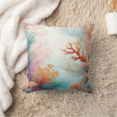 シー海ボトムサンゴデザイン315 クッション (ブランケット)