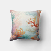 シー海ボトムサンゴデザイン315 クッション (裏面)