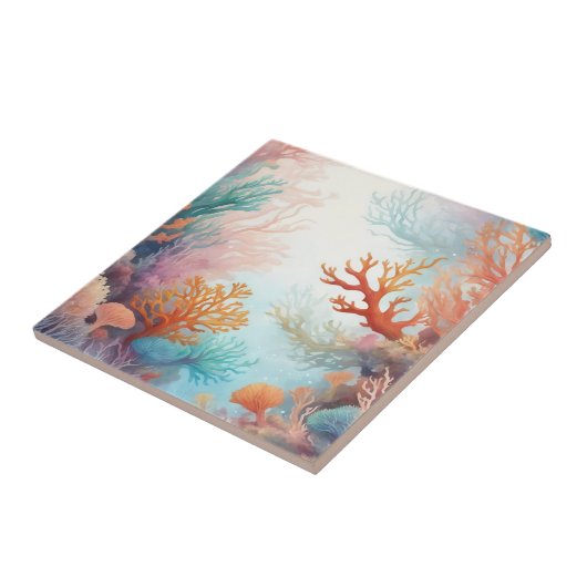 シー海ボトムサンゴデザイン315 タイル (側面)