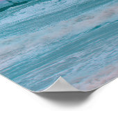 シー海ヴェルドリフ南アフリカ自然嵐 ポスター (角)