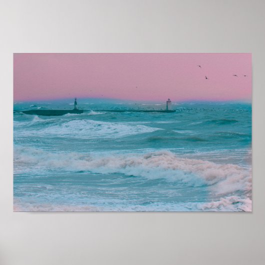 シー海ヴェルドリフ南アフリカ自然嵐 ポスター (正面)