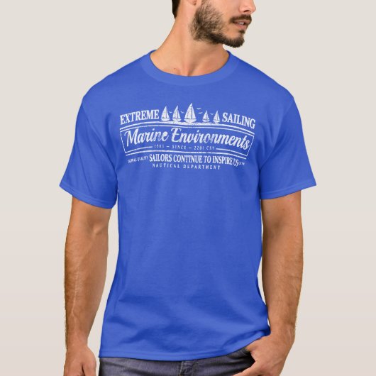 シー環境 過酷な航海 Est 1987 Tシャツ (正面)