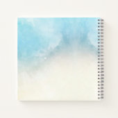 シー結婚ズサマー海ビーチ結婚プランナー ノートブック (裏面)