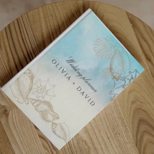 シー結婚ズサマー海ビーチ結婚プランナー ノートブック