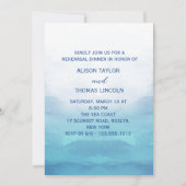 シー結婚ズリハーサルディナー招待状 招待状 (正面)