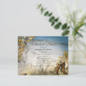 シー結婚・リハーサル・ディナーによるスチームパンク 招待状 (スタンド正面)