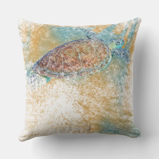 シー絵を描トルアート クッション (裏面)