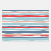 シー航海のいかりシストライプェルスヒトデ ラッピングペーパーシート (正面3)