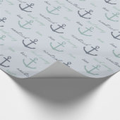 シー航海のいかり ラッピングペーパー (角)