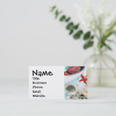 シー航海のシェルズいかりヒトデビーチテーマ 名刺 (スタンド正面)