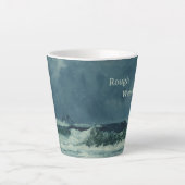 シー航海のシーン カフェラテマグ (正面)