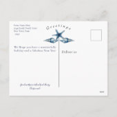 シー航海のズ&グリーティングネイビータン シーズンポストカード (裏面)