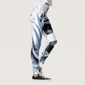 シー航海のブルーいかり レギンス (右)