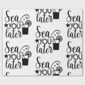 シー航海のユー後のテーマ ラッピングペーパー (フラット)