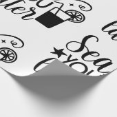 シー航海のユー後のテーマ ラッピングペーパー (角)