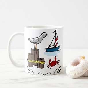 シー航海のン コーヒーマグカップ