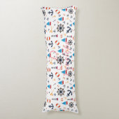 シー航海の帆船灯台寝具 ボディピロー (正面縦)