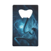 シー航海の海クラーケン魚釣りボート クレジットカード栓抜き (正面)