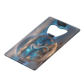 シー航海の海クラーケン魚釣りボート クレジットカード栓抜き (裏面アングル)