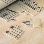 シー転がト音楽~音楽ノート~パーティー時間~ ジグソーパズル (側面)