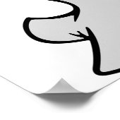 シー遊ルのサクソフォン ポスター (角)