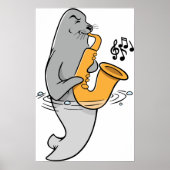 シー遊ルのサクソフォン ポスター (正面)