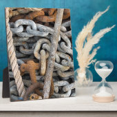 シー魚釣り フォトプラーク (側面)