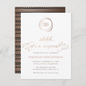 シー…サプライズバラ金ゴールドサプライズパーティー インビテーションポストカード (正面/裏面)