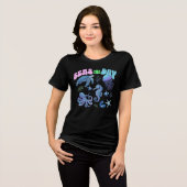 シー・ザ・デイ 水中イラスト トライブレンドTシャツ (正面全面)