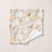 シー シェル クリーム サンド アイボリー ビーチ バスタオルセット (ウォッシュタオル)