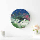 シー·タートル ラージ壁時計 (ホーム)