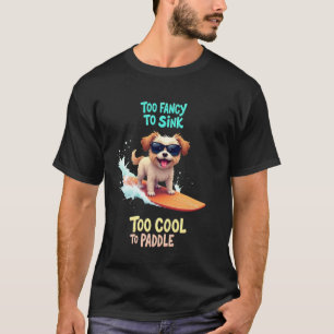 シー・ツー・サーフィンの犬 Tシャツ