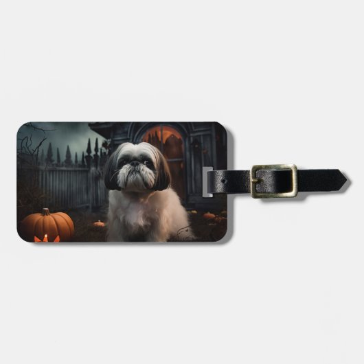 シー・ツー・ハロウィーン スケアリー ラゲッジタグ (正面横)